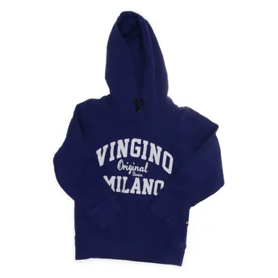 Hoodie (Blue) from Vingino Elastane, Organic cotton