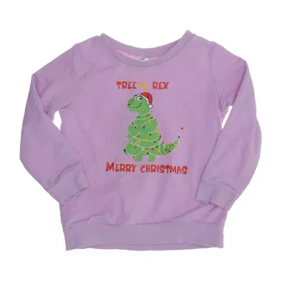 Kersttrui (Lila) van PatPat Polyester