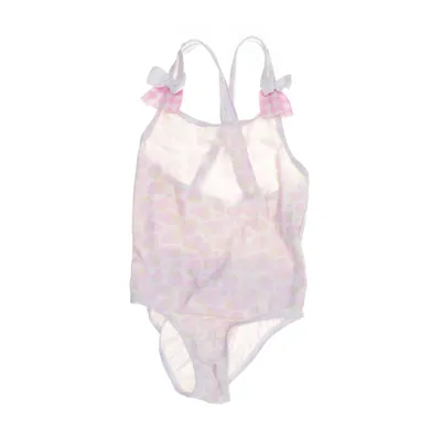 Baddräkt (Rosa, Vit, Flerfärgad) från BW Kids Elastan, Nylon
