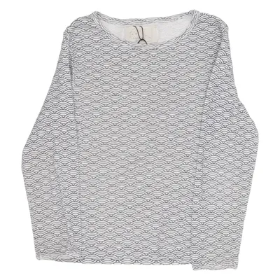 T-shirt à manches longues (Blanc, Bleu) de Cam Cam Copenhagen Coton biologique