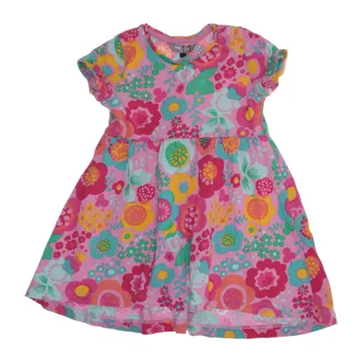 Klänning (Rosa, Flerfärgad) från Kids by Lindex Bomull