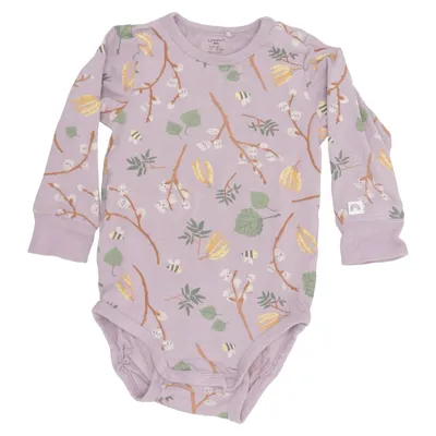 Body (Lila, Flerfärgad) från Lindex Baby Bomull, Elastan