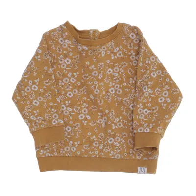 Sweatshirt (Gul, Hvid, Flerfarvet) fra Lindex Baby Bomuld, Elastan