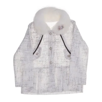 Jacka (Vit, Flerfärgad) från Noy Noy Bomull, Polyester
