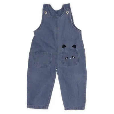 Dungarees (Blue) from Kids Clothes Cotton, Elastane, Polyester, Viscose