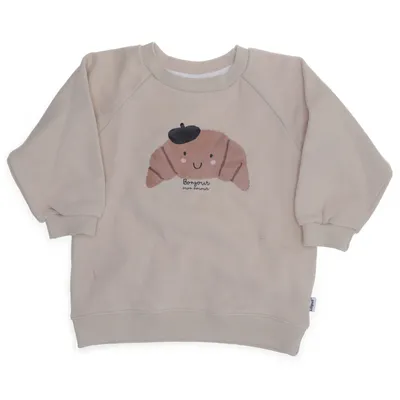 Collegetröja (Beige) från Lilliput Bomull, Polyester