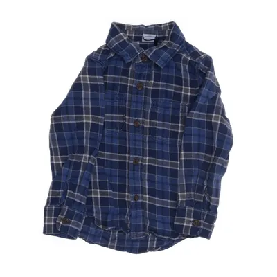 Flannel shirt (Blue, Gray, White) from BabyGap Cotton