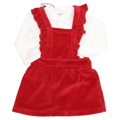 Set (Röd, Vit) från MyWear Baby Bomull, Polyester
