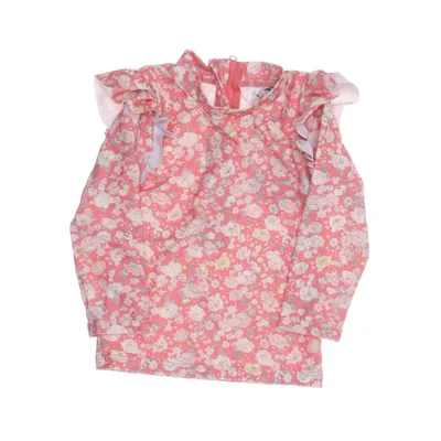 Blouse (Red, Multicolored) from Petite Chérie Elastane, Polyester