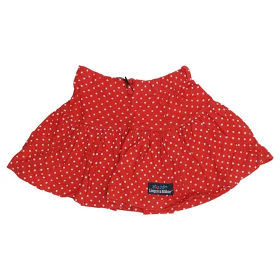 Rok (Rood, Wit) van Lingon & Blåbär Katoen