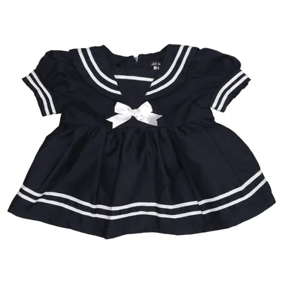 Dress (Blue, White) from Jocko