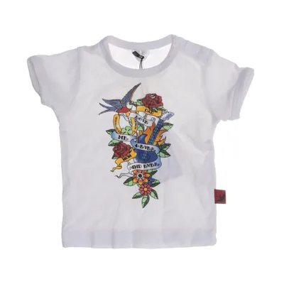 T-shirt (Vit, Flerfärgad) från Baby Baby Bomull