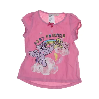 T-shirt (Roze, Meerkleurig) van H&M Hasbro Katoen