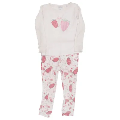 Pajamas (Beige, Red, Green) from BabyGap Cotton