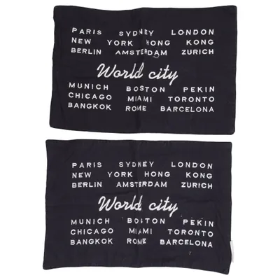 Housse de coussin (CITY) de Maisons du Monde Coton