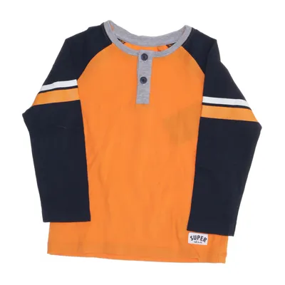 Henley shirt (Oranje, Meerkleurig) van Name It
