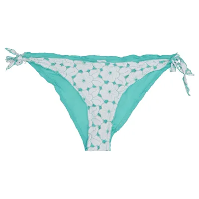 Bikini bottom (Green, White) from Power Flower Elastane, Polyamide