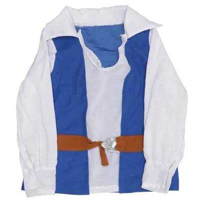 Feestkostuums (Blauw, Wit, Bruin) van Biltema Polyester