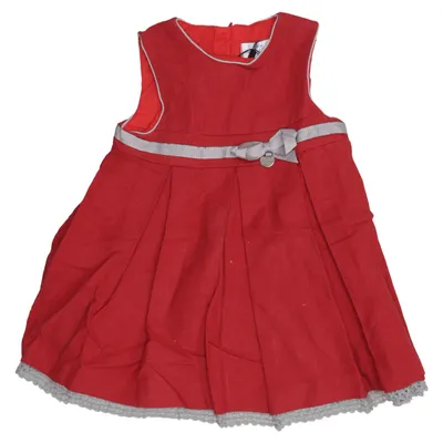 Flower girl dress (Red) from Mayoral Chic Cotton, Polyester