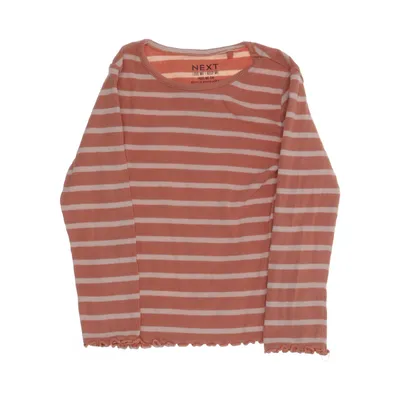 Långärmad t-shirt (Beige, Orange) från Next Bomull, Elastan