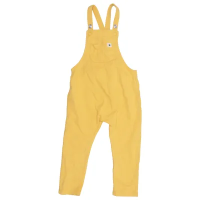 Hängselbyxor (Gul) från Lindex Baby Bomull