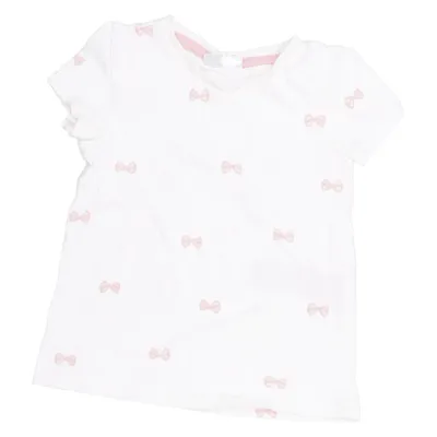 T-shirt (Blanc, Rose) de So Cute Coton