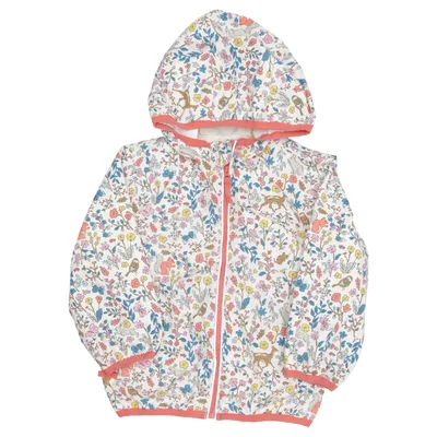 Rain jacket (White, Multicolored) from Baby Boden