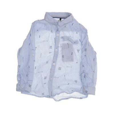 Skjorta (Blå, Vit) från Zara BabyBoy Bomull