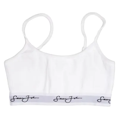 Bralette (Vit) från Sean John x Missguided Bomull, Elastan