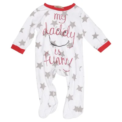 Barboteuse (Blanc, Gris, Rouge) de Catpapa Coton, Polyester