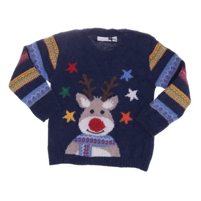 Jultröja (Blå, Flerfärgad) från Jojo Maman Bébé Nylon, Ull