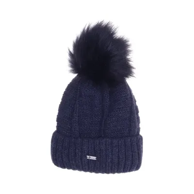 Bobble hat (Blue) from Lacati Acrylic, Polyamide