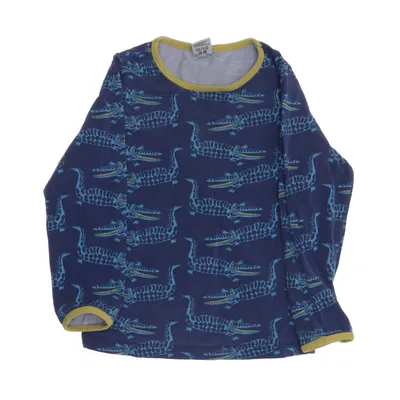 Långärmad t-shirt (Blå, Flerfärgad) från Småfolk