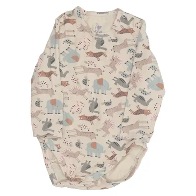Body (Beige, Flerfarvet) fra ICA I Love Eco Elastan, Økologisk bomuld