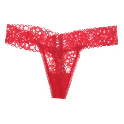 Thongs (Red) from Victoria's Secret Elastane, Polyamide