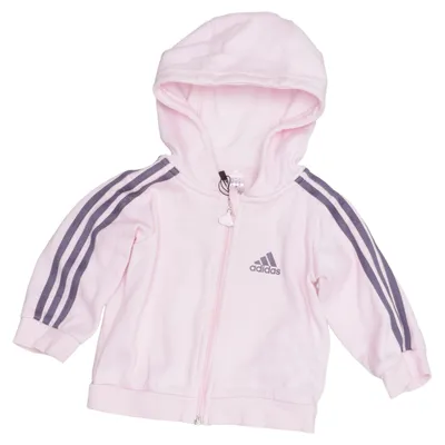 Hoodie (Pink, Black) from Adidas Cotton, Elastane, Polyester
