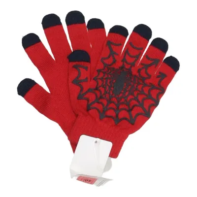 Handschoenen (Rood, Zwart) van Lindex Acryl, Elastaan, Polyamide, Polyester