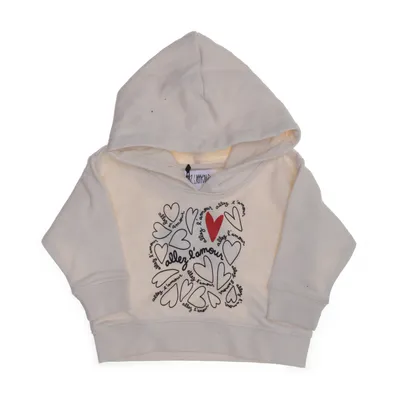 Huvtröja (Beige) från Allez L'amour Ekologisk bomull, Återvunnen polyester