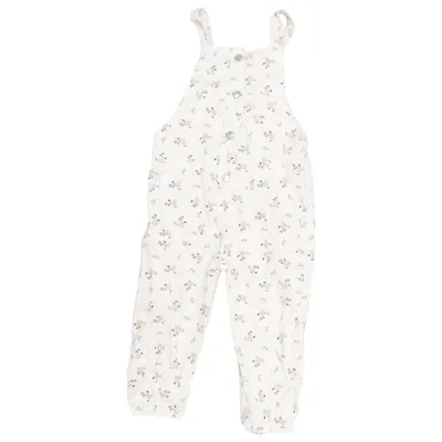 Tuinbroek (Meerkleurig, Beige) van Zara Katoen, Lyocell