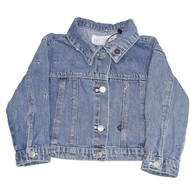 Jeansjacka (Blå) från Zara Bomull