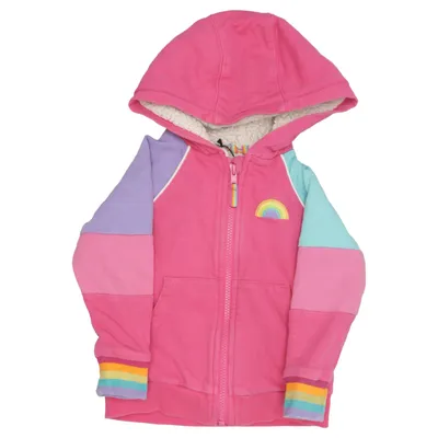 Capuchon sweater (Roze, Meerkleurig) van Little Bird Katoen, Elastaan, Polyester