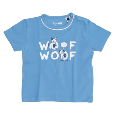 T-shirt (Blue) from Sanetta Organic cotton