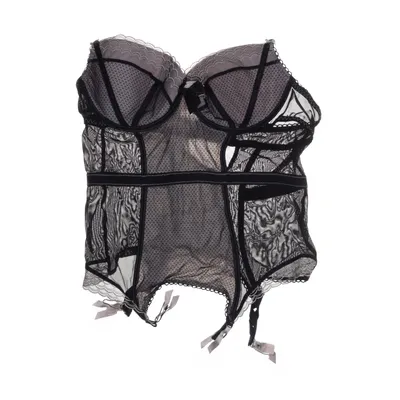 Bustier (Svart, Grå)