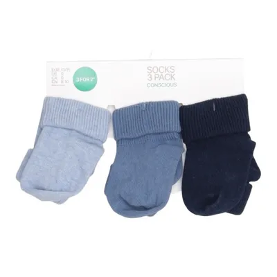 Chaussettes (Bleu, Multicolore) de H&M Conscious Coton, Élasthane, Polyamide