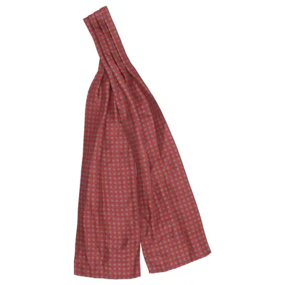 Cravat (Red, Blue, Brown) from Edsor Silk