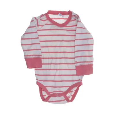 Body (Vit, Rosa) från Lindex Baby Bomull