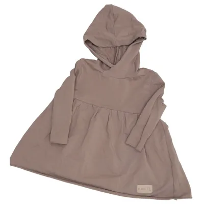 Robe à capuche (Beige) de Tuss Coton, Élasthane