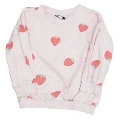 Sweatshirt (Pink, Red) from Lindex Cotton
