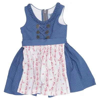 Dirndl (Blauw, Meerkleurig) van Kloane