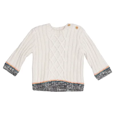 Trui (Beige, Meerkleurig) van Bout'chou Acryl, Wol